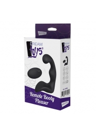 Черный вибромассажер простаты REMOTE BOOTY PLEASER - Dream Toys - в Химках купить с доставкой