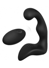 Черный вибромассажер простаты REMOTE BOOTY PLEASER - Dream Toys - в Химках купить с доставкой