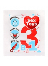 Гель-лубрикант на водной основе Sex Toys - 4 гр. - Биоритм - купить с доставкой в Химках