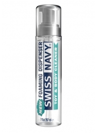 Очищающая пенка для игрушек и тела Swiss Navy Toy   Body Cleaner Foamer - 207 мл. - Swiss navy - купить с доставкой в Химках