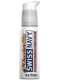 Лубрикант с ароматом шоколада Swiss Navy Chocolate Bliss Lube - 29,5 мл. - Swiss navy - купить с доставкой в Химках