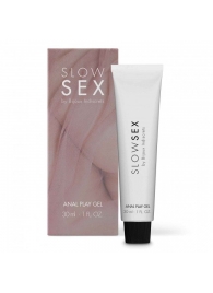 Лубрикант на водной основе Slow Sex Anal Play Gel - 30 мл. - Bijoux Indiscrets - купить с доставкой в Химках