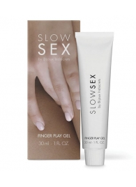 Гель для мастурбации с ароматом кокоса Slow Sex Finger Play Gel - 30 мл. - Bijoux Indiscrets - купить с доставкой в Химках
