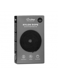 Черная веревка для бондажа Easytoys Bondage Rope - 5 м. - Easy toys - купить с доставкой в Химках