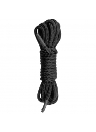 Черная веревка для бондажа Easytoys Bondage Rope - 5 м. - Easy toys - купить с доставкой в Химках