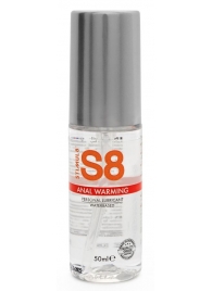 Согревающий анальный лубрикант Stimul8 Warming Anal Lube -  50 мл. - Stimul8 - купить с доставкой в Химках