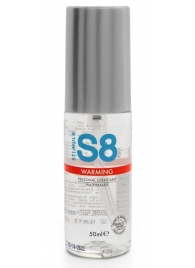 Cогревающий лубрикант на водной основе Stimul8 Warming Lube - 50 мл. - Stimul8 - купить с доставкой в Химках