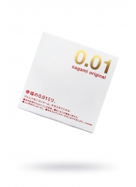 Супертонкий презерватив Sagami Original 0.01 - 1 шт. - Sagami - купить с доставкой в Химках