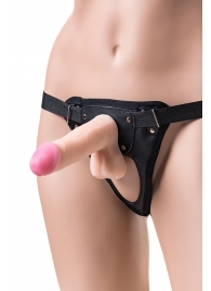 Телесный страпон на трусиках Realstick Hunter - 14,5 см. - ToyFa - купить с доставкой в Химках