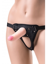 Телесный страпон на трусиках Realstick Jax - 17,9 см. - ToyFa - купить с доставкой в Химках