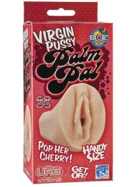 Мастурбатор-вагина Virgin Pussy ULTRASKYN Palm Pal - Doc Johnson - в Химках купить с доставкой