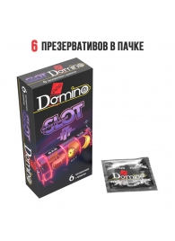 Ароматизированные презервативы DOMINO  Фруктовый слот  - 6 шт. - Domino - купить с доставкой в Химках