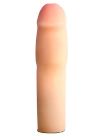 Телесная насадка-удлинитель на пенис PERFORMANCE 1.5INCH COCK XTENDER - 16 см. - Blush Novelties - в Химках купить с доставкой