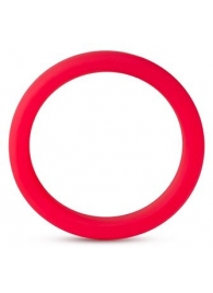 Красное эрекционное кольцо Silicone Go Pro Cock Ring - Blush Novelties - в Химках купить с доставкой