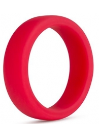 Красное эрекционное кольцо Silicone Go Pro Cock Ring - Blush Novelties - в Химках купить с доставкой