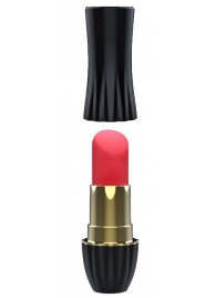 Клиторальный стимулятор-помада LIPSTICK - 9,3 см. - Dream Toys - купить с доставкой в Химках