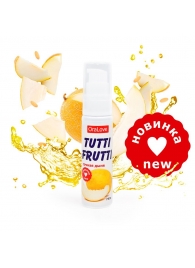 Гель-смазка Tutti-frutti со вкусом сочной дыни - 30 гр. - Биоритм - купить с доставкой в Химках