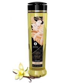Массажное масло с ароматом ванили Desire - 240 мл. - Shunga - купить с доставкой в Химках