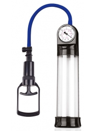 Прозрачная вакуумная помпа Sex Expert с манометром - Sex Expert - в Химках купить с доставкой