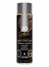Лубрикант с ароматом шоколада JO GELATO DECADENT DOUBLE CHOCOLATE - 120 мл. - System JO - купить с доставкой в Химках