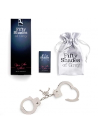 Металлические наручники Metal Handcuffs - Fifty Shades of Grey - купить с доставкой в Химках