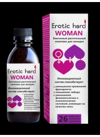 Женский биогенный концентрат для повышения либидо Erotic hard Woman - 250 мл. - Erotic Hard - купить с доставкой в Химках