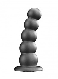 Черная насадка-плаг на харнесс PLATINUM 9 - 24 см. - LOVETOY (А-Полимер) - купить с доставкой в Химках