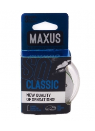 Классические презервативы в пластиковом кейсе MAXUS Classic - 3 шт. - Maxus - купить с доставкой в Химках