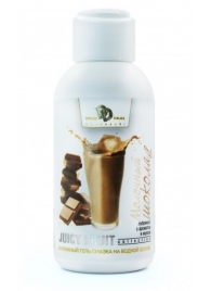 Интимный гель-смазка JUICY FRUIT с ароматом молочного шоколада - 100 мл. - БиоМед - купить с доставкой в Химках