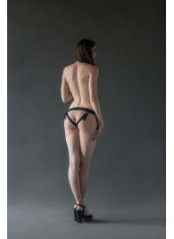 Черные трусики Better с анальной насадкой - 8 см. - Lola Games - купить с доставкой в Химках