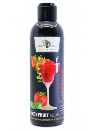 Интимный гель-смазка JUICY FRUIT с ароматом клубники - 200 мл. - БиоМед - купить с доставкой в Химках