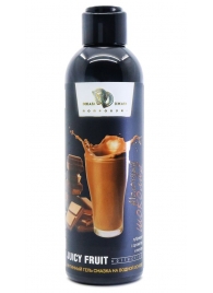 Интимный гель-смазка JUICY FRUIT с ароматом молочного шоколада - 200 мл. - БиоМед - купить с доставкой в Химках