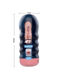 Мастурбатор-ротик Vacuum Cup Masturbator - Baile - в Химках купить с доставкой