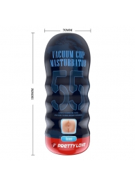 Мастурбатор-анус Vacuum Cup Masturbator - Baile - в Химках купить с доставкой