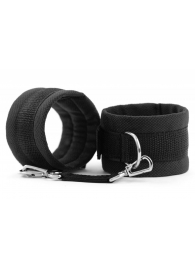 Черные наручники My rules на сцепке - БДСМ Арсенал - купить с доставкой в Химках