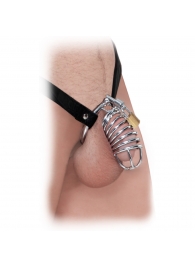 Кольцо верности Extreme Chastity Belt с фиксацией головки - Pipedream - купить с доставкой в Химках