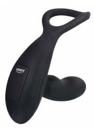Черный стимулятор простаты Maud с вибрацией - Levett - в Химках купить с доставкой