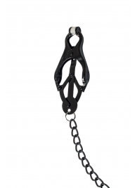 Зажимы на соски Darkside с цепочкой - Lola Games - купить с доставкой в Химках