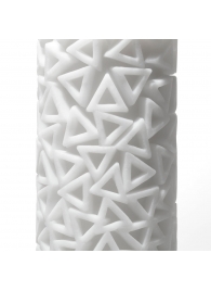 Белый 3D мастурбатор PILE - Tenga - в Химках купить с доставкой