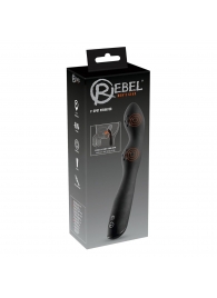 Черный вибромассажер простаты P-Spot - 23,5 см. - Orion - в Химках купить с доставкой