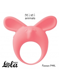 Оранжевое эрекционное кольцо Fennec Phil - Lola Games - в Химках купить с доставкой