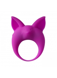 Фиолетовое эрекционное кольцо Kitten Kyle - Lola Games - в Химках купить с доставкой