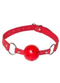 Красный кляп-шарик Firecracker - Lola Games - купить с доставкой в Химках