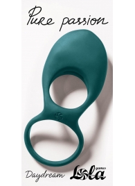 Зеленое эрекционное виброкольцо Daydream - Lola Games - в Химках купить с доставкой