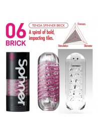 Мастурбатор SPINNER Brick - Tenga - в Химках купить с доставкой