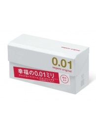 Супер тонкие презервативы Sagami Original 0.01 - 10 шт. - Sagami - купить с доставкой в Химках