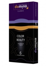 Разноцветные презервативы DOMINO Colour Beauty - 6 шт. - Domino - купить с доставкой в Химках