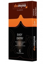 Презервативы с увеличенным количеством смазки DOMINO Easy Entry - 6 шт. - Domino - купить с доставкой в Химках