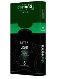 Супертонкие презервативы DOMINO Ultra Light - 6 шт. - Domino - купить с доставкой в Химках