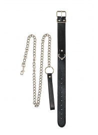 Черный ошейник с поводком Wild - Lola Games - купить с доставкой в Химках